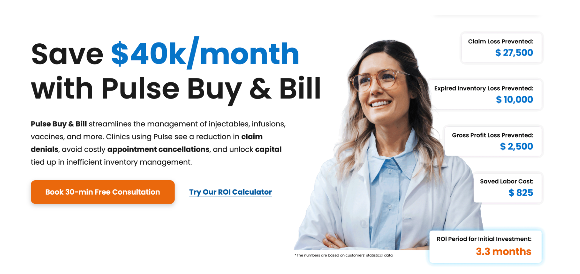 Buy & Bill Landing Page - A/B Testing